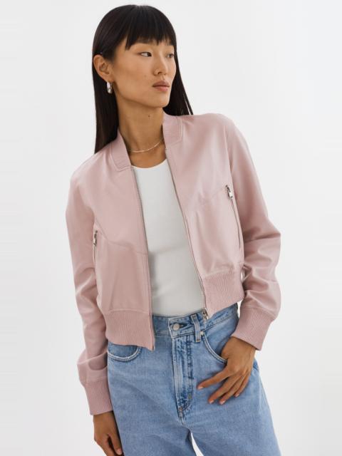 LAMARQUE KORDELLA | Reversible Leather Bomber Jacket