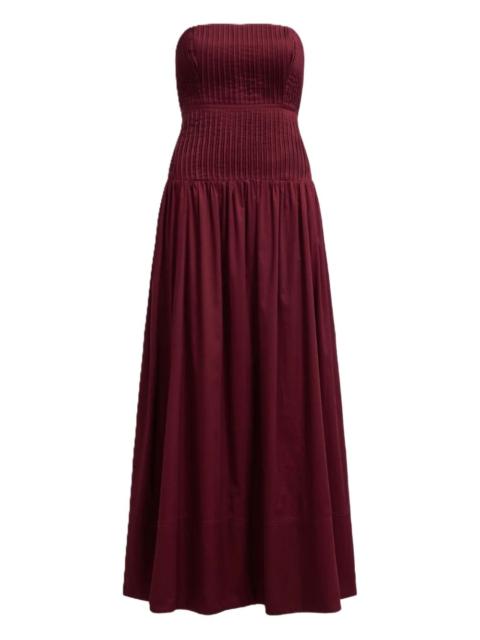 Aje. Vacation strapless maxi dress