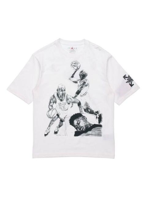 Jordan Air Jordan x Off-White MJ T-Shirt Asia Sizing 'White' DB4301-100
