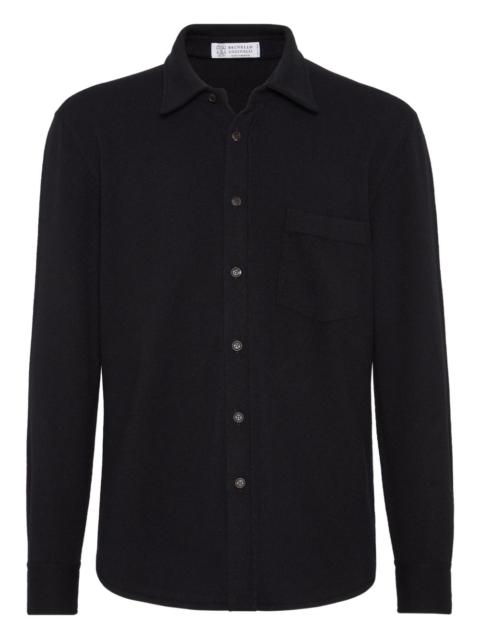 Brunello Cucinelli knitted shirt