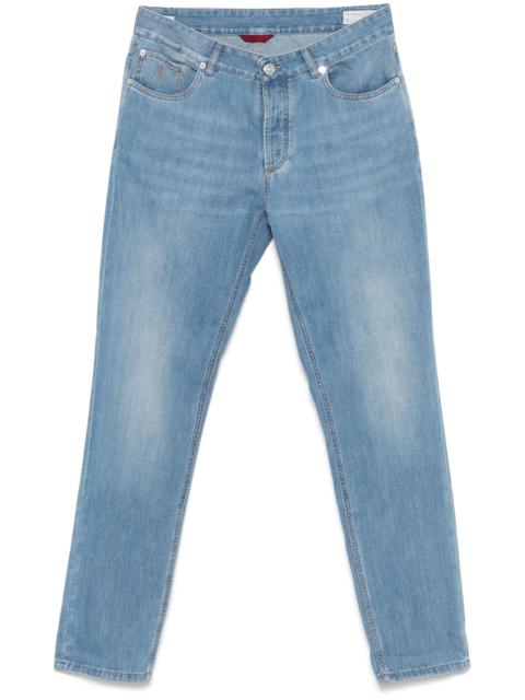 Brunello Cucinelli Cuffed-hem Jeans