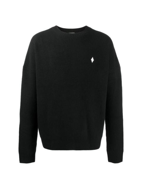 MBCM ribbed-knit wool jumper