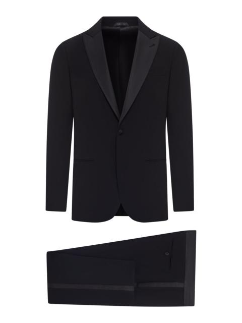 GIORGIO ARMANI CLASSIC SINGLE-BREASTED TUXEDO WITH SATIN LAPEL