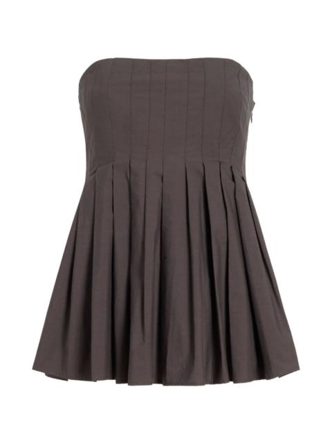 Proenza Schouler Avine pleated top