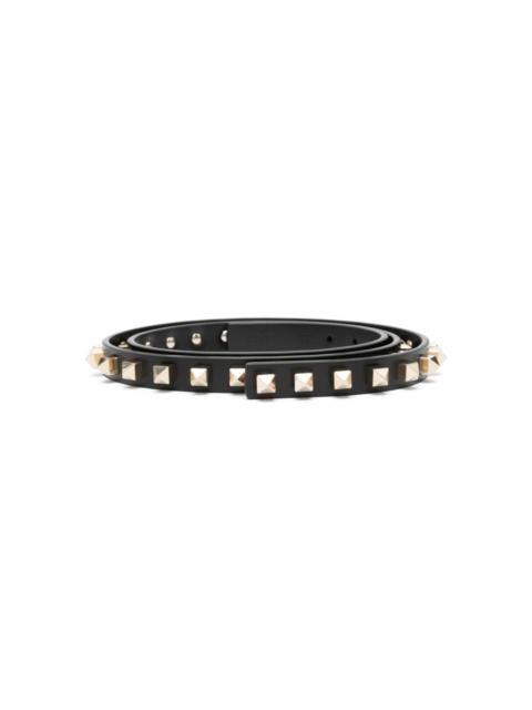 Valentino stud-embellished leather belt