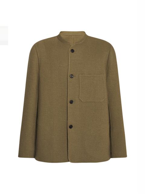 The Row Everett Jacket in Virgin Wool and Linen