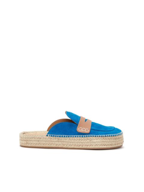 JW Anderson two-tone suede espadrilles