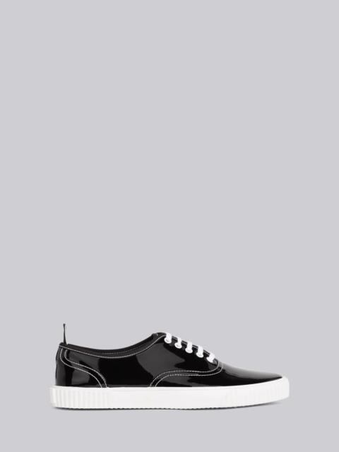 Thom Browne Soft Patent Leather Heritage Sneaker