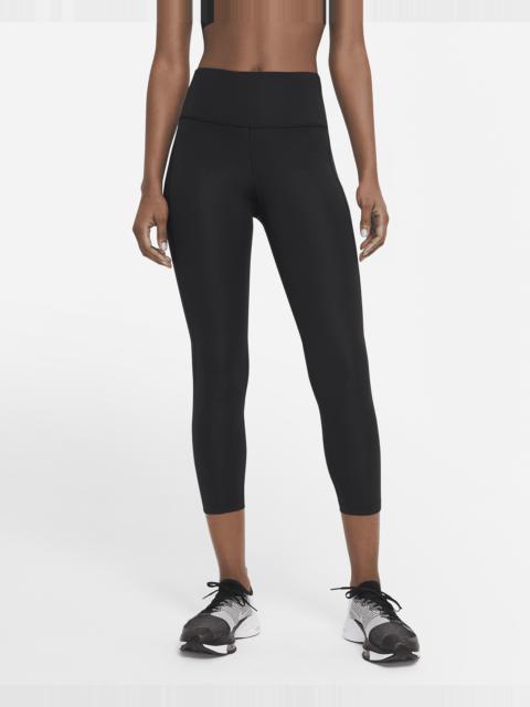 Nike Fast Women's Mid-Rise Crop Running Leggings