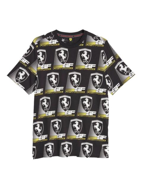 PUMA x Ferrari logo-print T-shirt