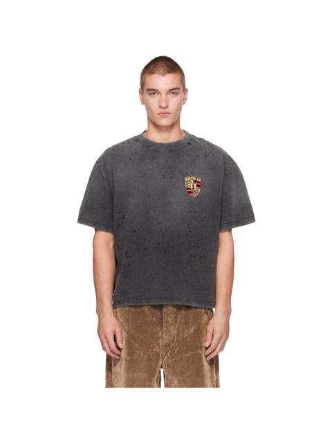 Ksubi Gray Shield Halen S/S T-shirt