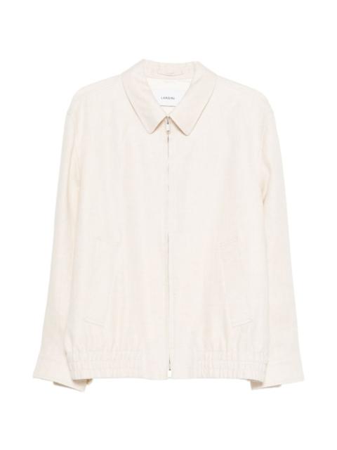 LARDINI zip-up bomber jacket