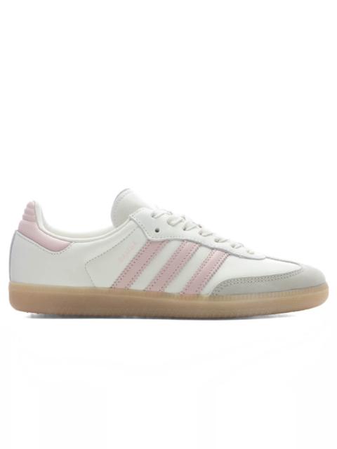 adidas Originals WOMEN'S SAMBA OG - OFF WHITE/SANDY PINK/GUM