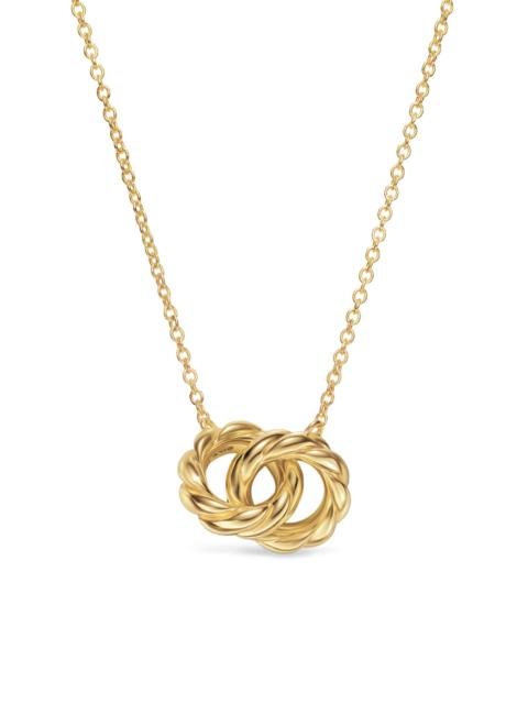 DAVID YURMAN Women's Sculpted Cable Chain Necklace in 18K Yellow Gold, 9MM - Gold