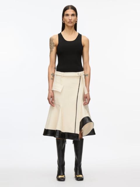 3.1 Phillip Lim Flounce Hem Tweed Skirt