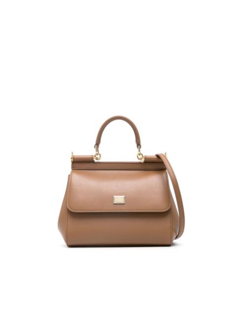 Sicily leather tote bag