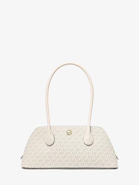 MICHAEL KORS Petra Medium Signature Logo Shoulder Bag