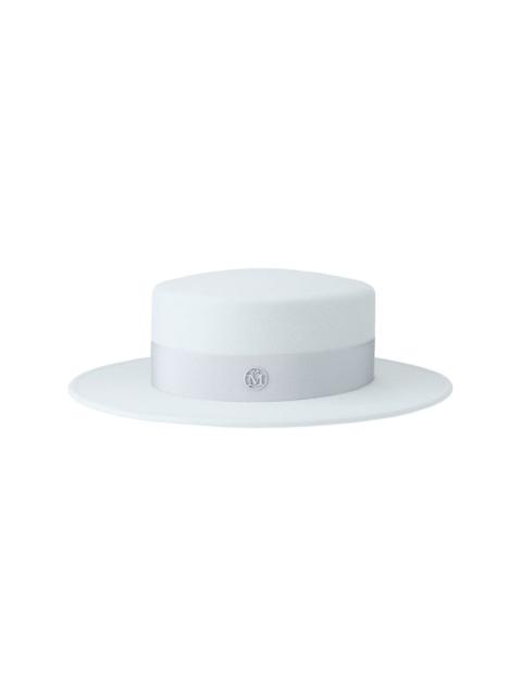 MAISON MICHEL Kiki woolo-felt capeline hat