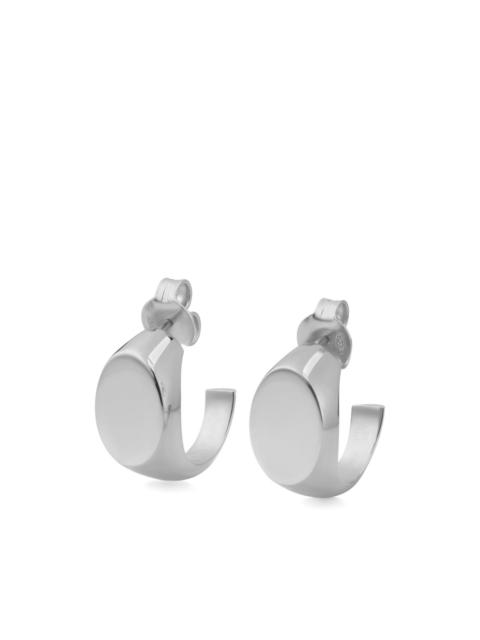 Maison Margiela polished earrings
