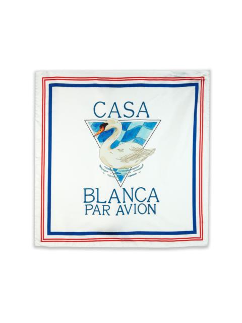 CASABLANCA Casablanca Par Avion Silk Scarf