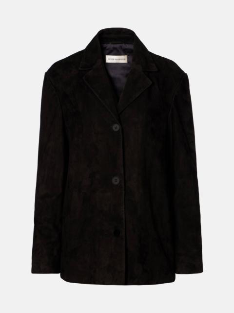 NOUR HAMMOUR Opus suede blazer