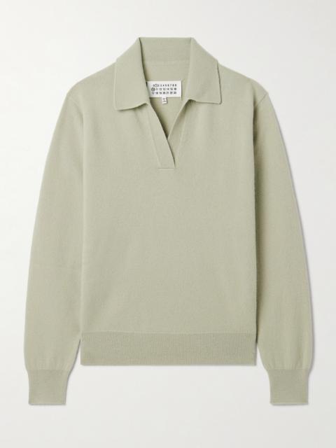 Maison Margiela Wool Polo Sweater