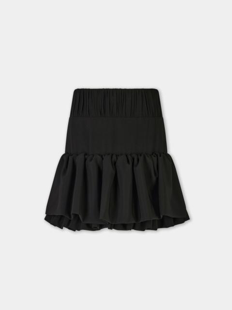 rabanne SHORT BLACK SKIRT