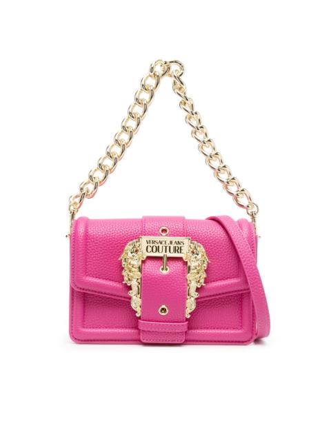 VERSACE JEANS COUTURE baroque-buckle shoulder bag