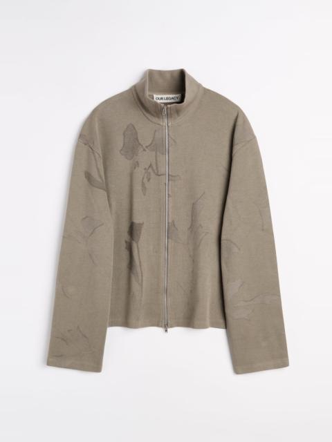 Our Legacy Shrunken Fullzip Silt Flower Athletic Rib