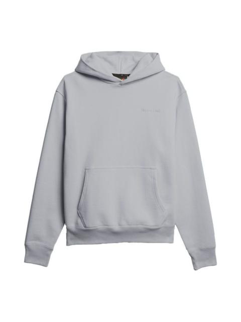 adidas adidas originals x Pw Basics Hood Embroidered Monogrammed Hooded Sweater Unisex Grey GM1947