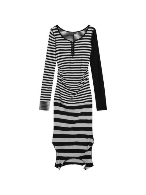 OPEN YY striped convertible hook top