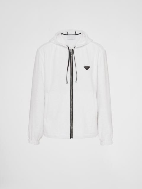 Prada Terrycloth hoodie jacket