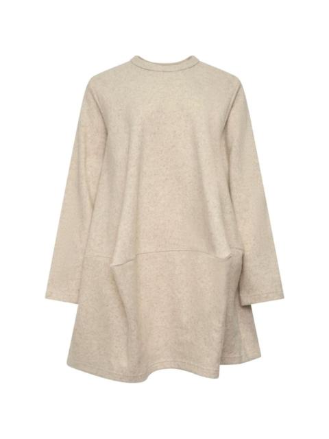 Comme des Garçons Comme des Garçons panelled crew-neck mini dress