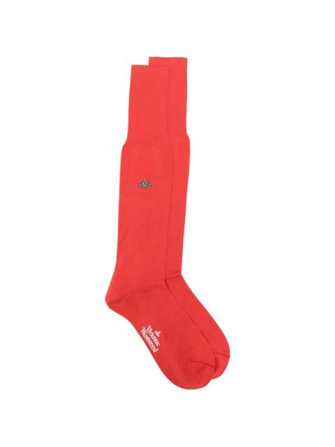 Vivienne Westwood Vivienne Westwood Orb-embroidery Socks