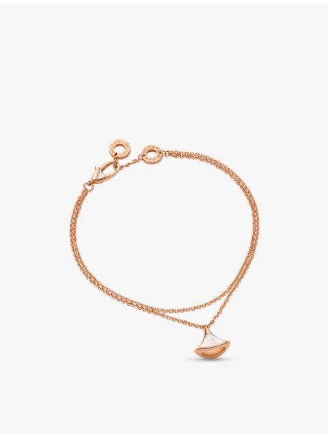 BVLGARI Diva's Dream 18ct rose-gold bracelet