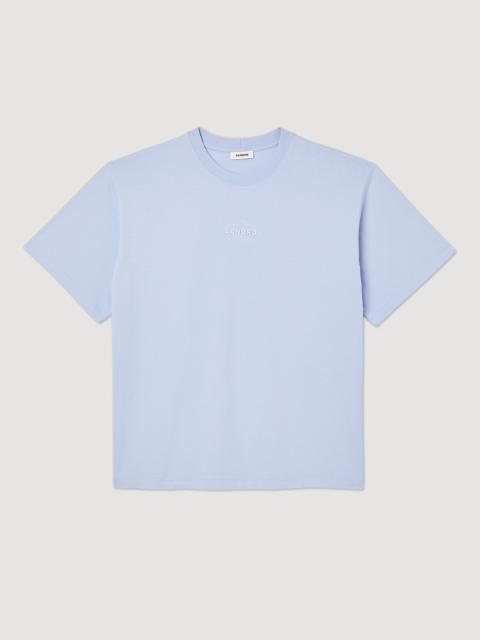 Sandro Rubber logo T-shirt