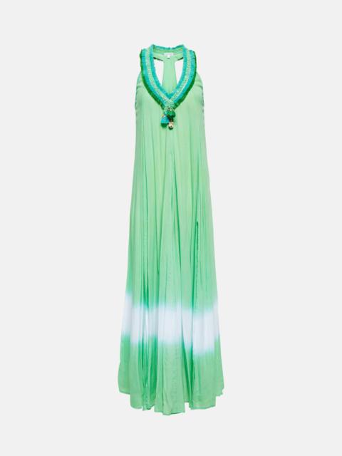 Poupette St Barth Nava tie-dye maxi dress