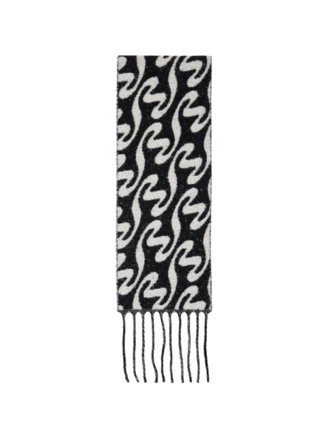 Holzweiler Black & White Bambino XS Scarf