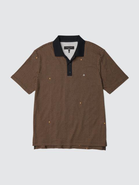 Geo Cotton Interlock Polo
Classic Fit Short Sleeve