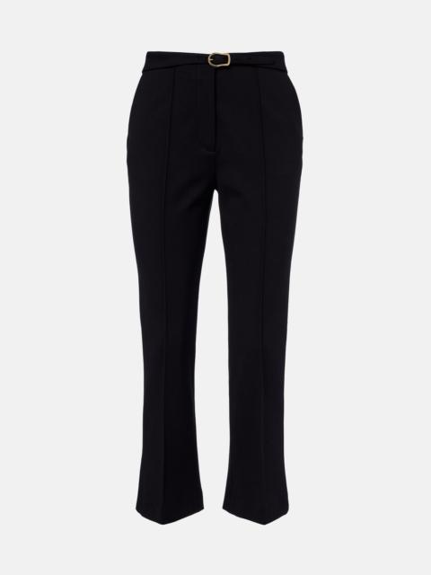 DOROTHEE SCHUMACHER Emotional Essence cropped jersey slim pants