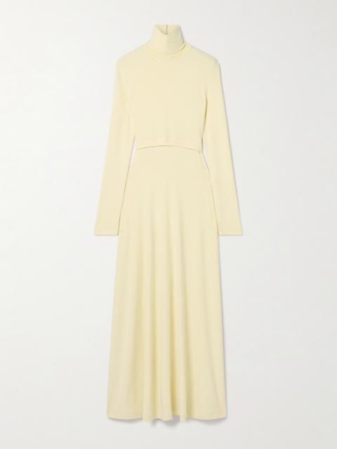 Proenza Schouler Cutout Jersey Maxi Dress