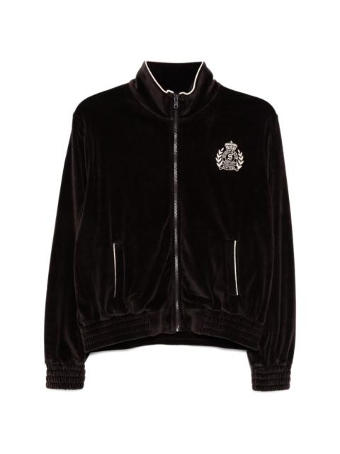 NY Crest Velour Track jacket