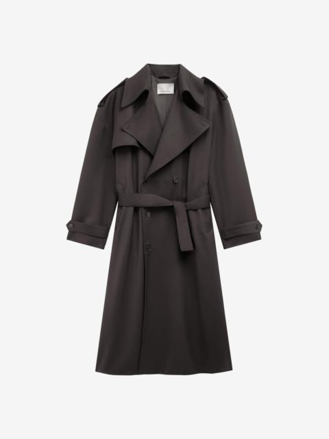 The Frankie Shop Dursley Tailored Trench Coat - Brown