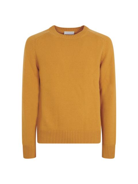 Daniel Knit Sweater in Golden Birch Cashmere