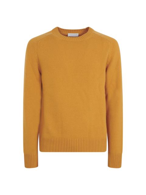 GABRIELA HEARST Daniel Knit Sweater in Golden Birch Cashmere