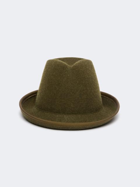 WEEKEND Max Mara EDILE Wool felt hat - KAKI