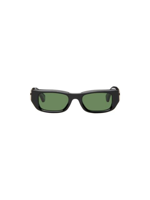 Off-White Oeri124 Fillmore 1055 Black Green Sunglasses