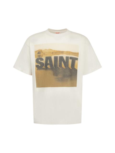 SAINT M×××××× KK Short-Sleeve T-Shirt in Desert