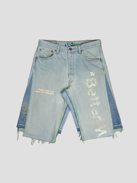 CLEMENTINE DOUBLE-WIDE LONG DENIM SHORT