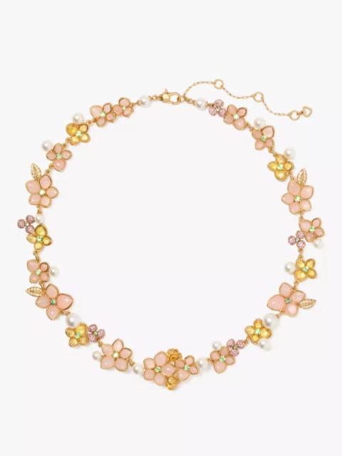 kate spade Pastel Petals Statement Necklace